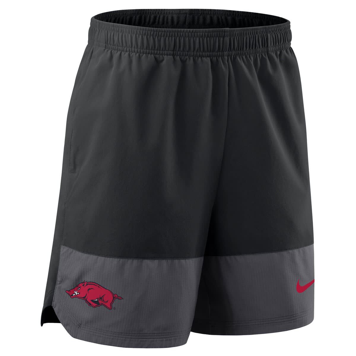 Nike® NCAA Nike Arkansas Razorbacks 2025 Sideline Dri-FIT Shorts | Belk
