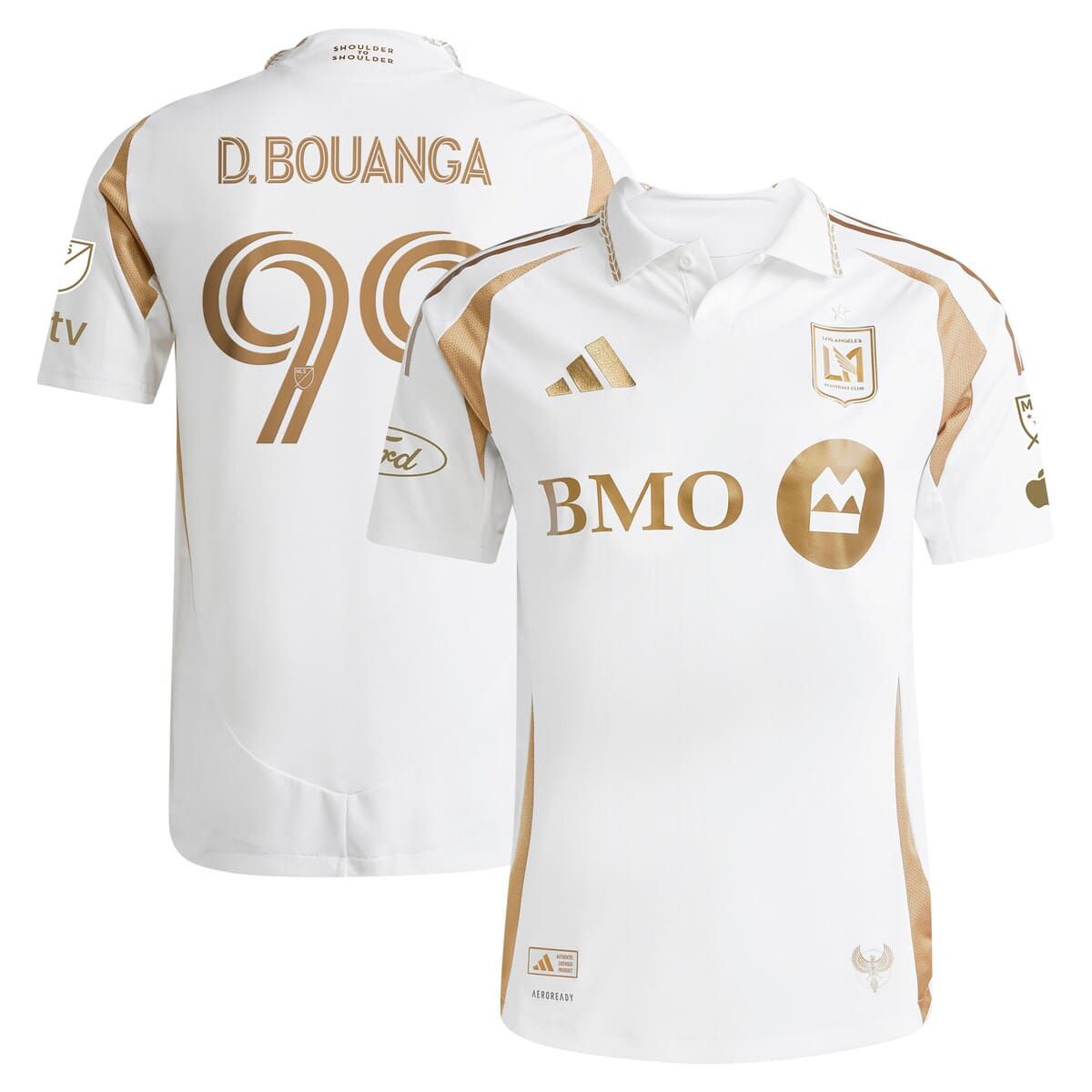 MLS Denis Bouanga LAFC 2025 Secondary Authentic Player Jersey