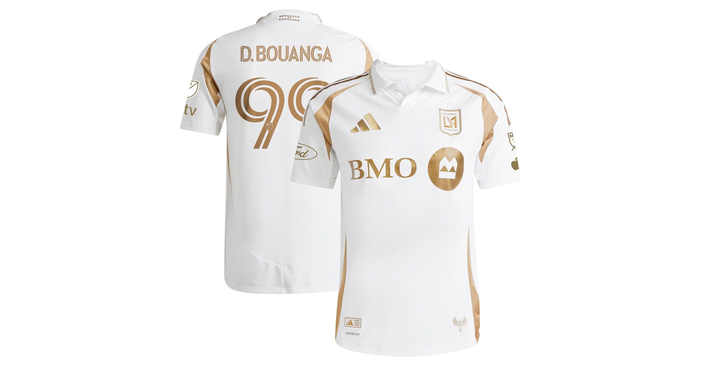 MLS Denis Bouanga LAFC 2025 Secondary Authentic Player Jersey