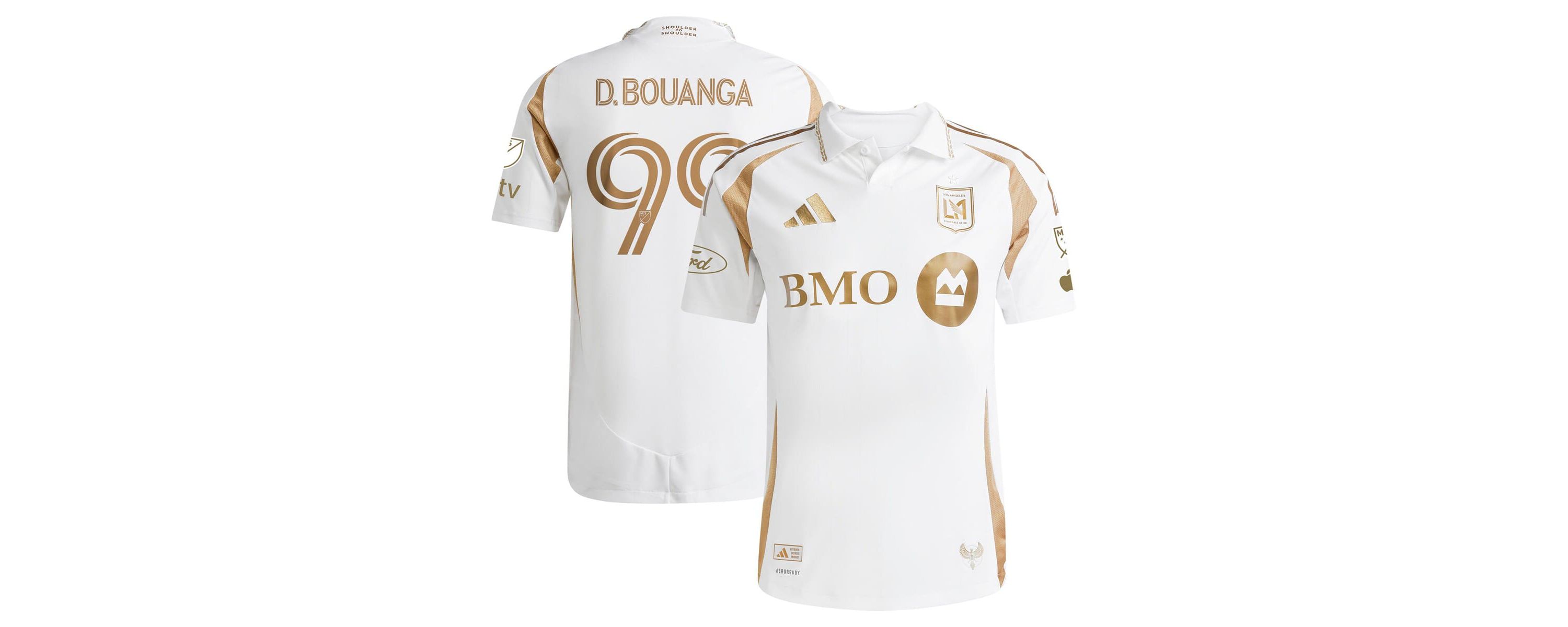 MLS Denis Bouanga LAFC 2025 Secondary Authentic Player Jersey