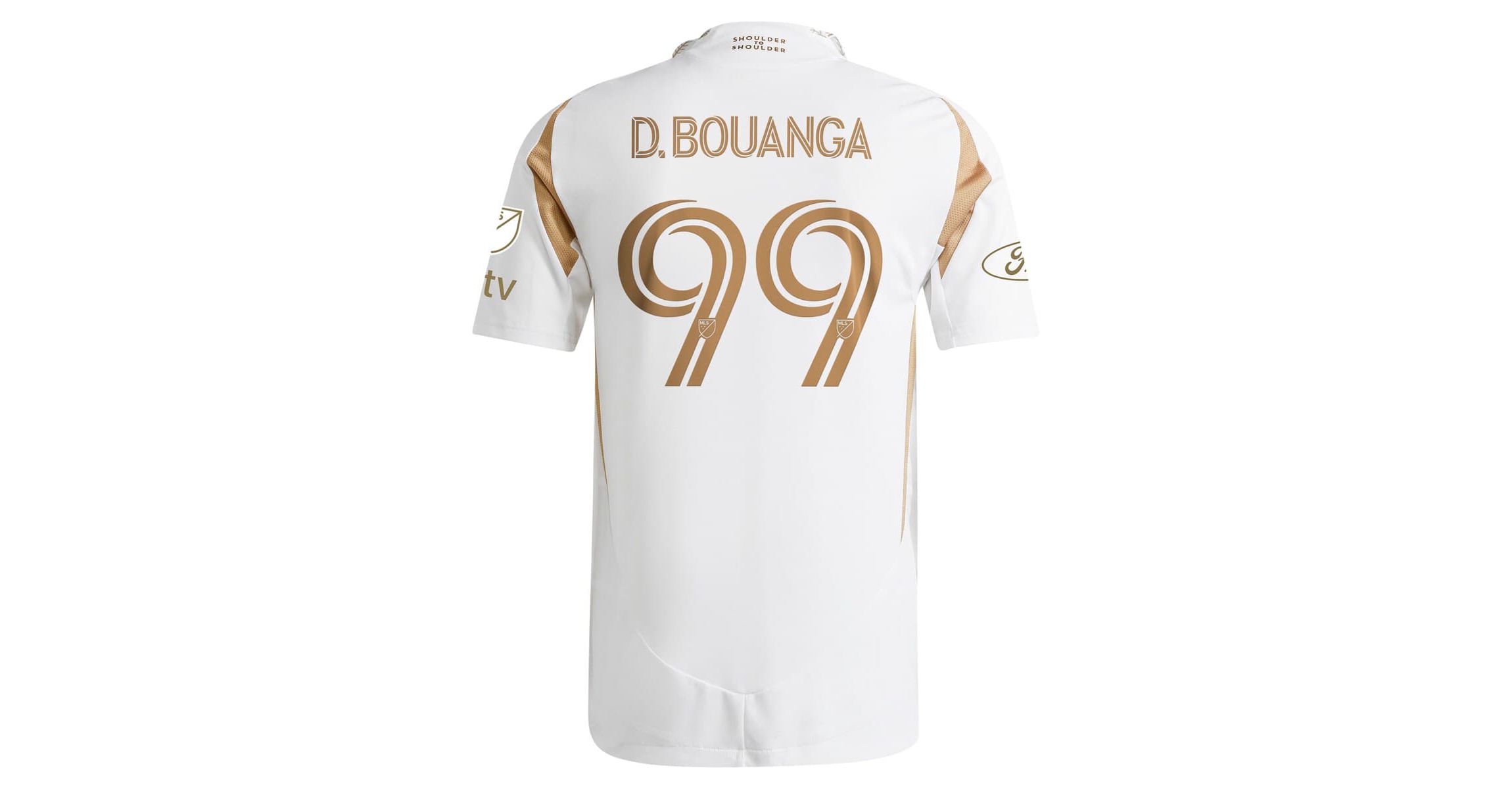 MLS Denis Bouanga LAFC 2025 Secondary Authentic Player Jersey