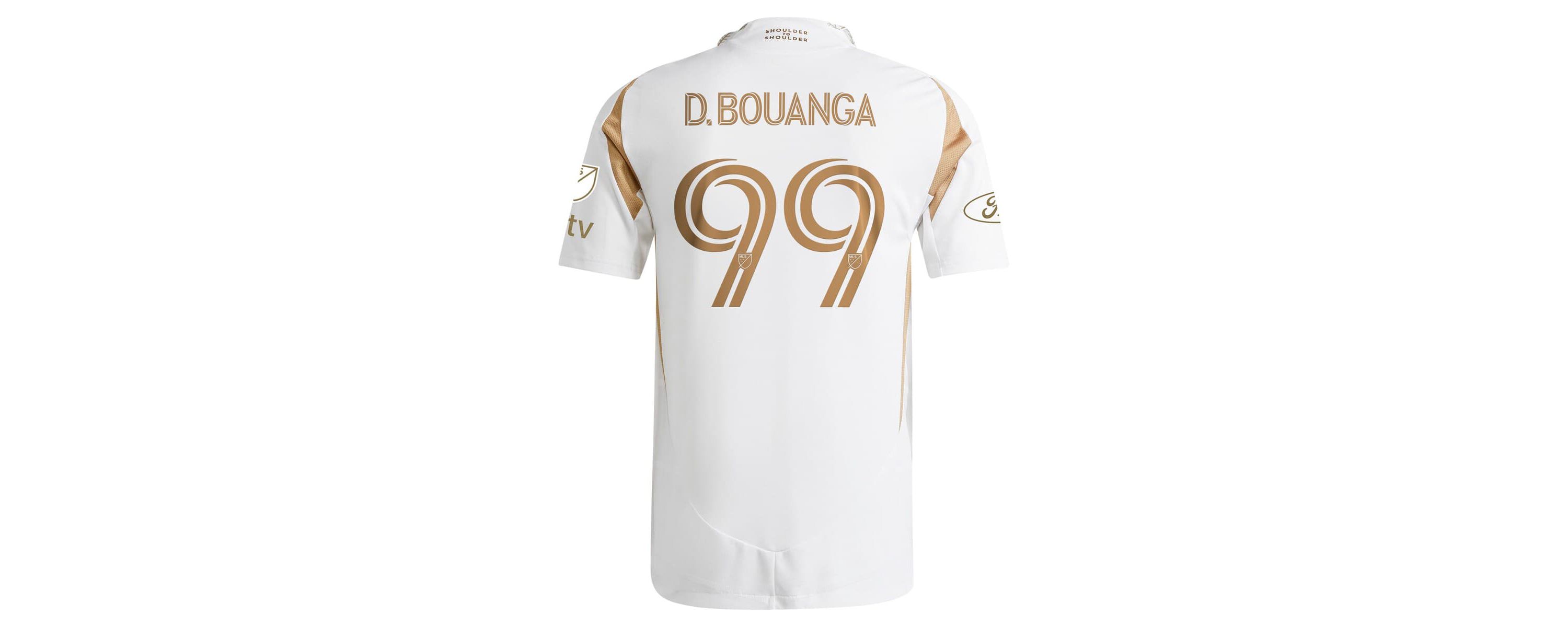MLS Denis Bouanga LAFC 2025 Secondary Authentic Player Jersey