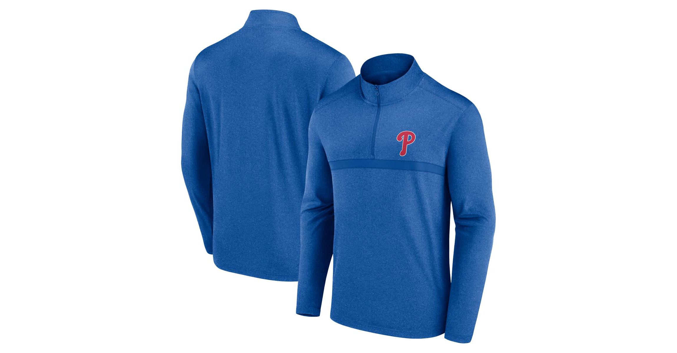 MLB Fanatics Philadelphia Phillies Head-to-Head Quarter-Zip Pullover