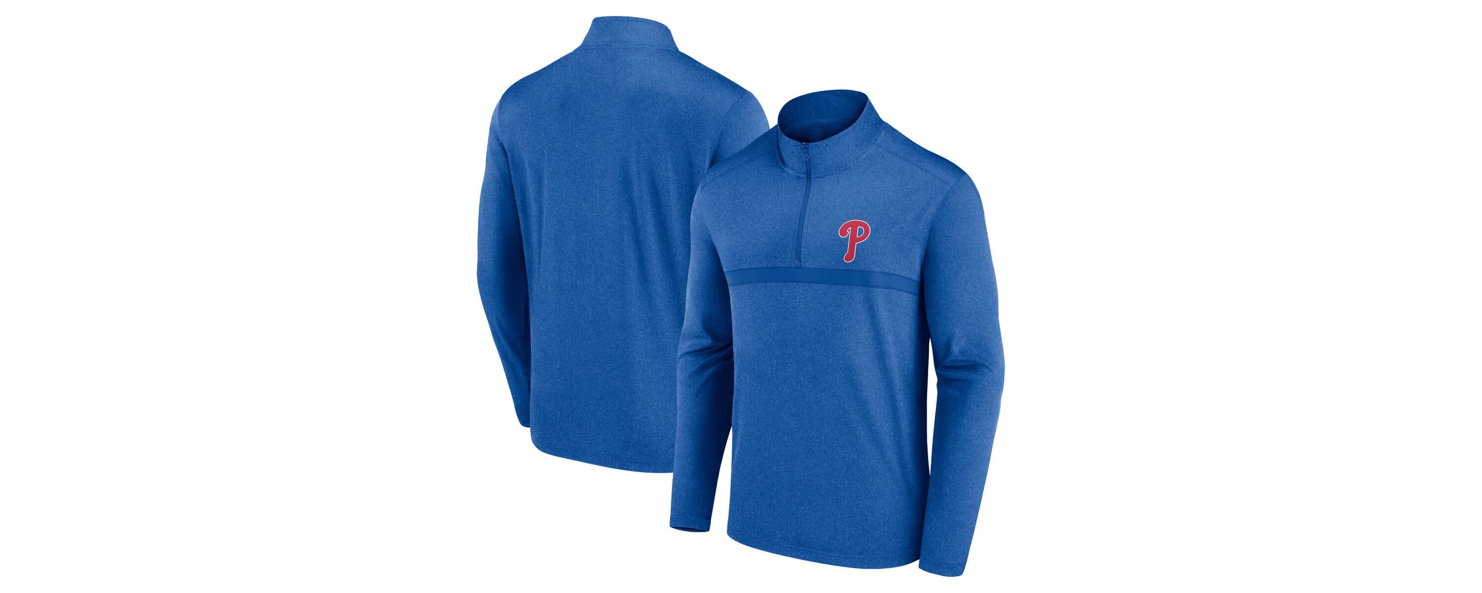 MLB Fanatics Philadelphia Phillies Head-to-Head Quarter-Zip Pullover