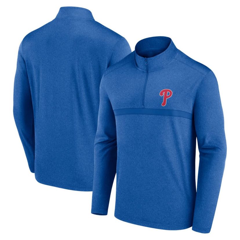 MLB Fanatics Philadelphia Phillies Head-to-Head Quarter-Zip Pullover