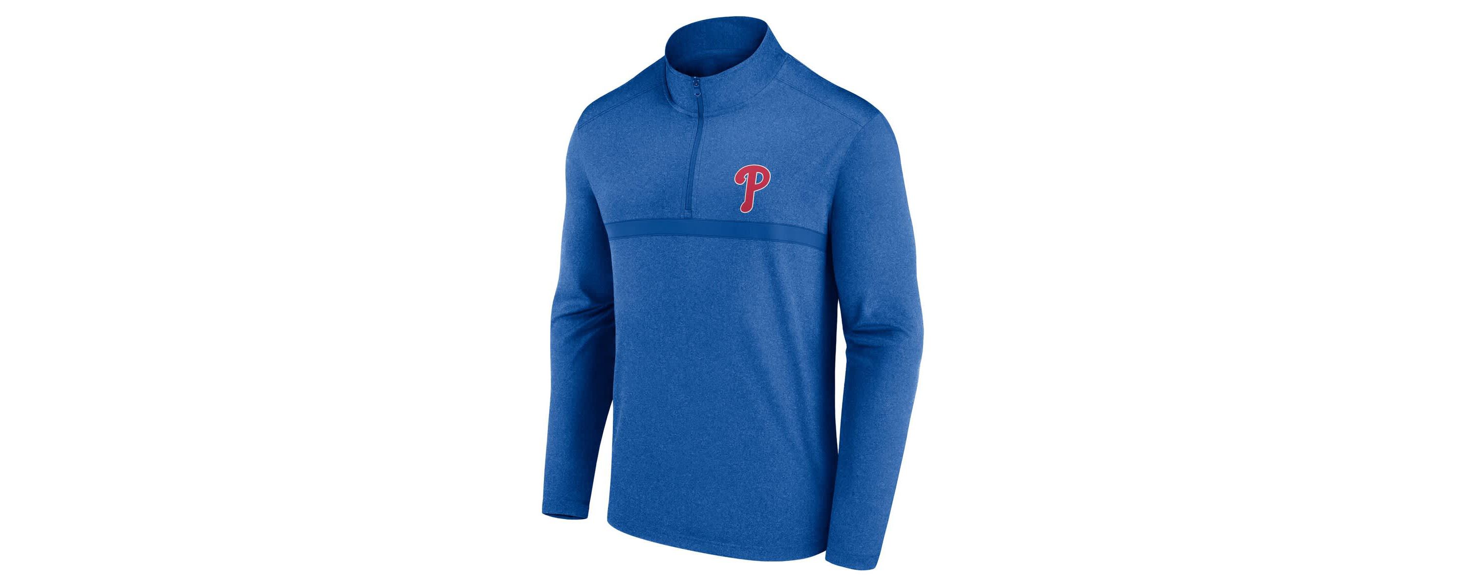 MLB Fanatics Philadelphia Phillies Head-to-Head Quarter-Zip Pullover