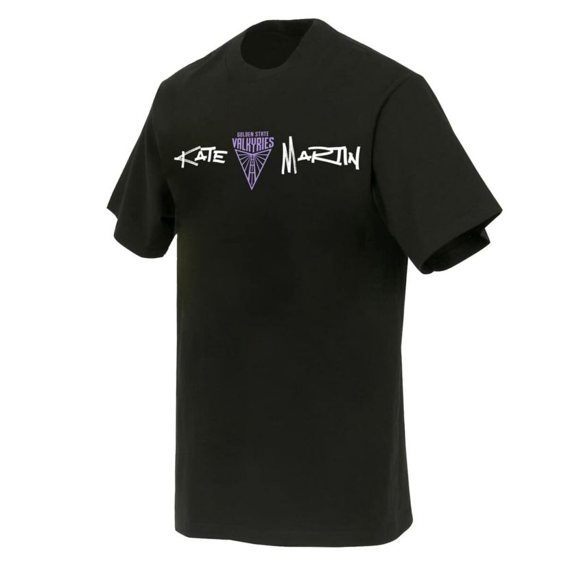 WNBA Unisex Kate Martin Golden State Valkyries Launch Name & Number T-Shirt
