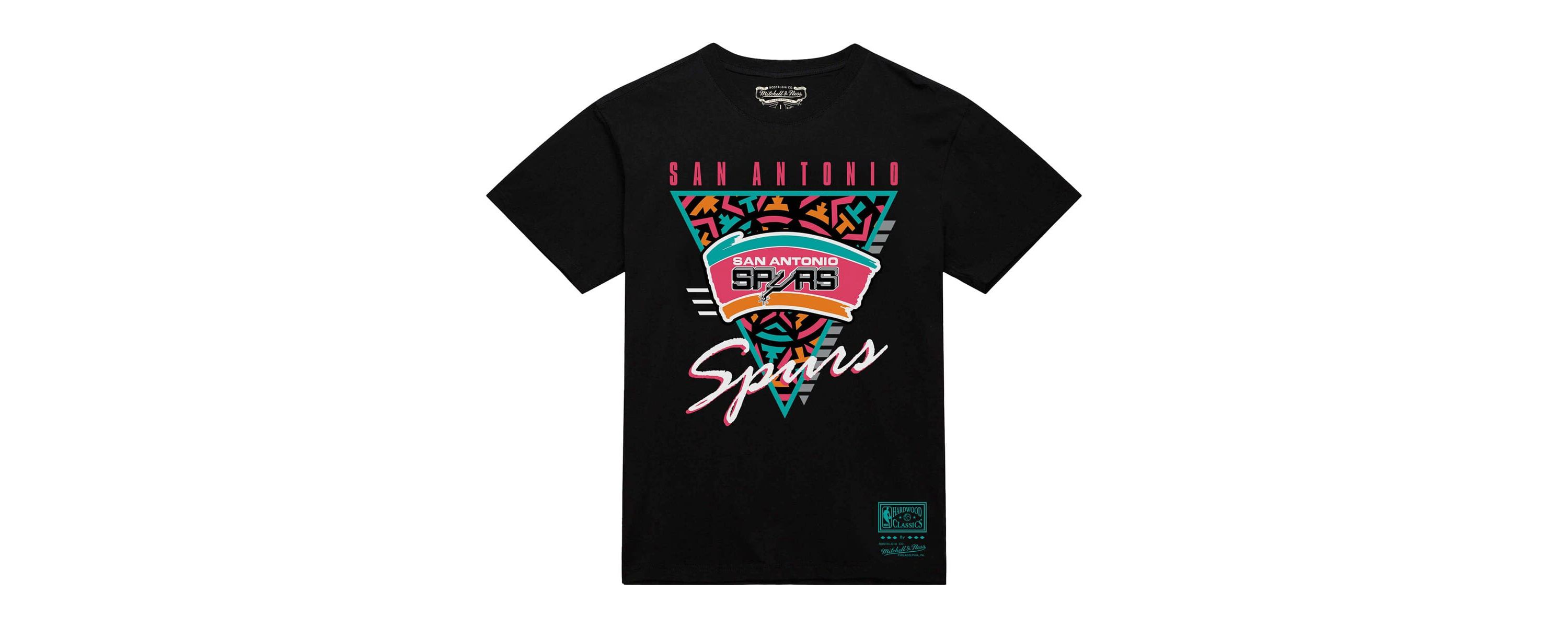 NBA San Antonio Spurs Worldwide Collection Tri-Logo T-Shirt