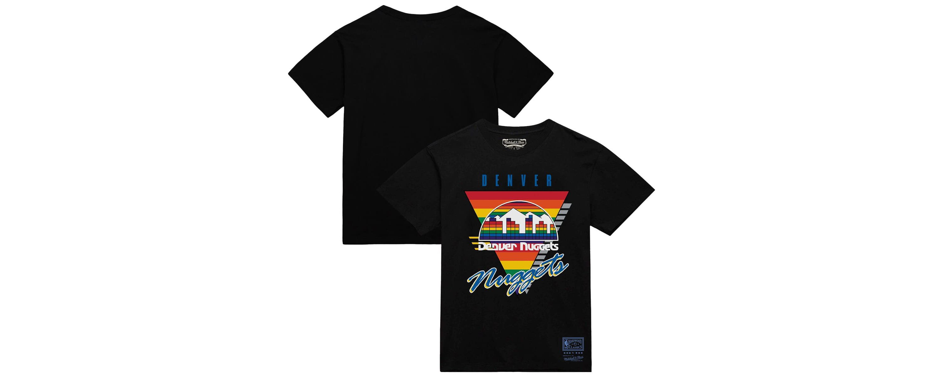 NBA Denver Nuggets Worldwide Collection Tri-Logo T-Shirt