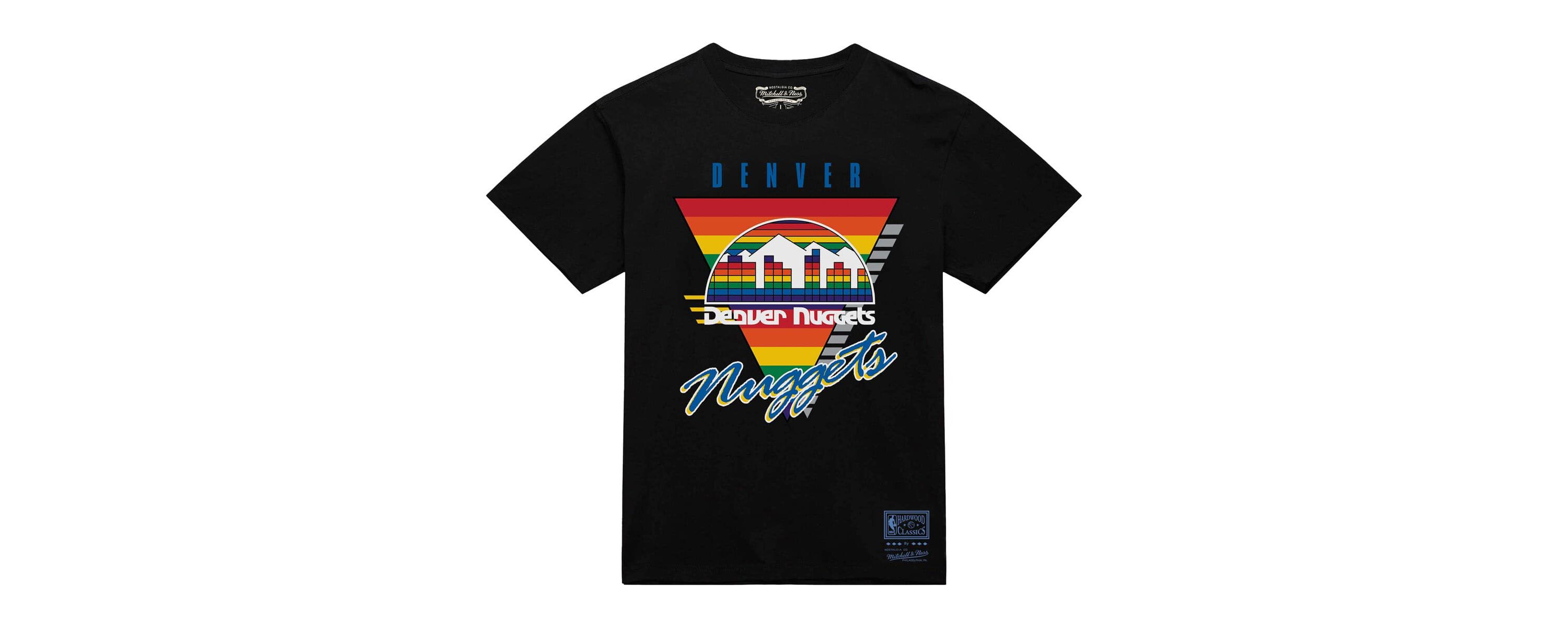 NBA Denver Nuggets Worldwide Collection Tri-Logo T-Shirt