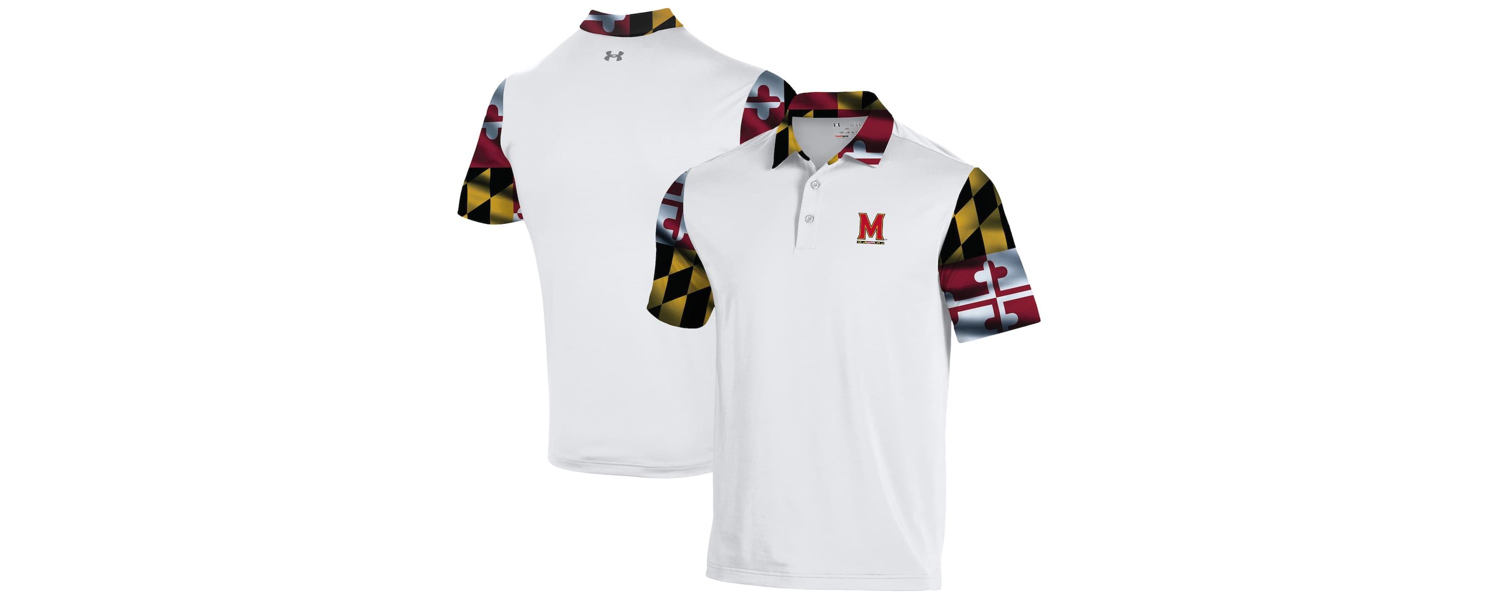 NCAA Under Armour Maryland Terrapins Gameday Armourfuse Polo