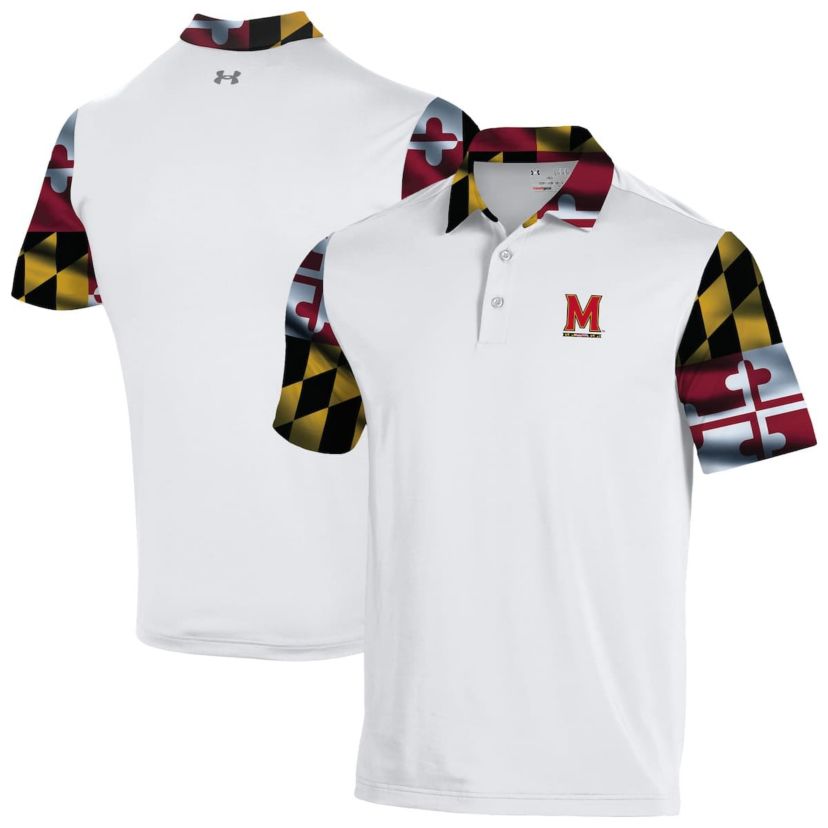 NCAA Under Armour Maryland Terrapins Gameday Armourfuse Polo