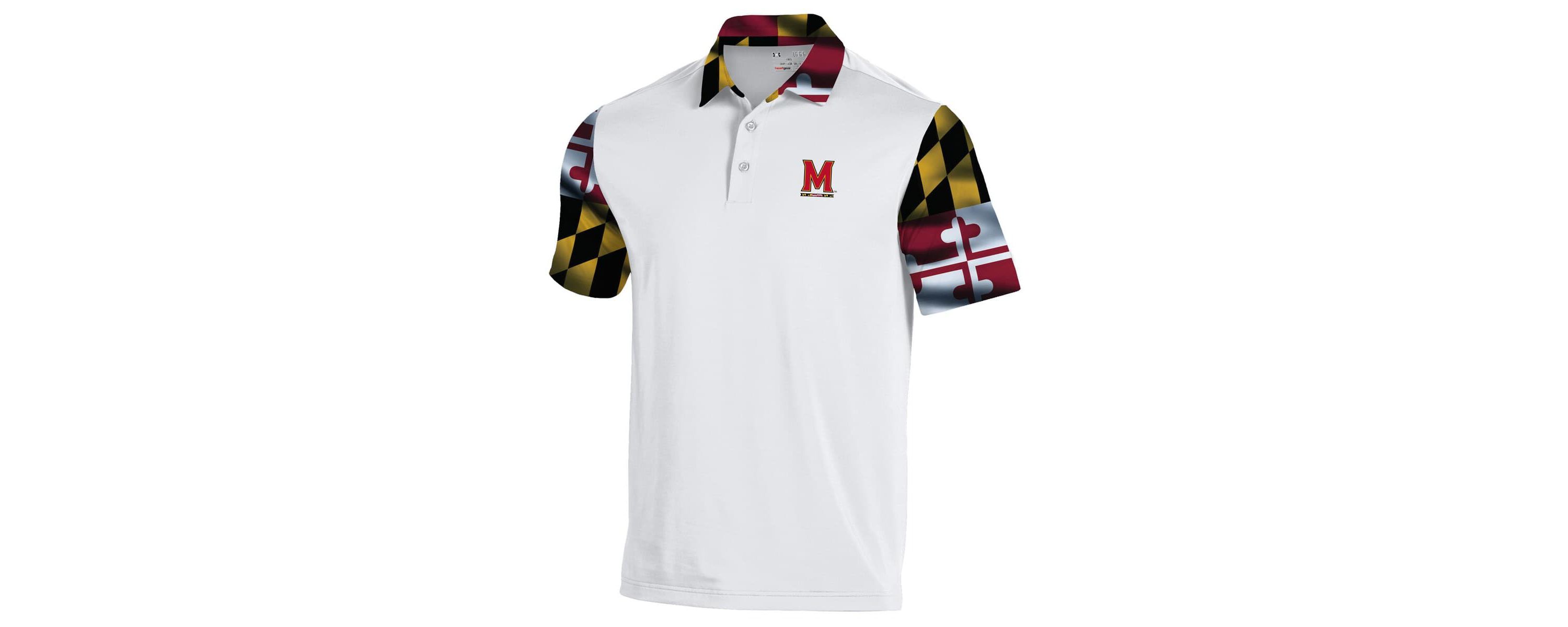 NCAA Under Armour Maryland Terrapins Gameday Armourfuse Polo