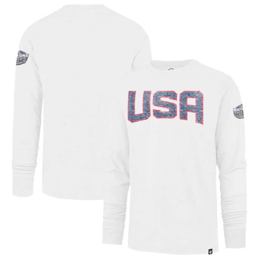 NHL 4 Nations Face-Off USA 2025 4 Nations Face-Off Franklin Long Sleeve T-Shirt