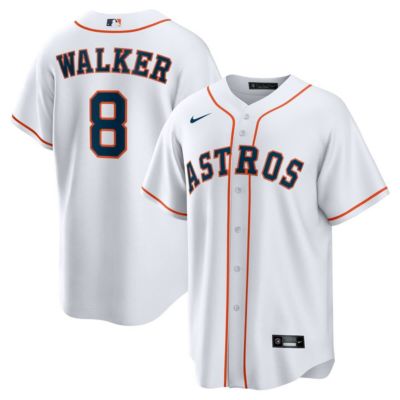 Men's MLB Nike Christian Walker Houston Astros Home Replica Jersey