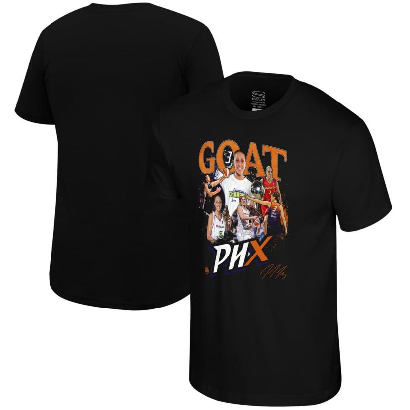 WNBA Unisex Diana Taurasi Phoenix Mercury Greatest Of All Time Retirement T-Shirt