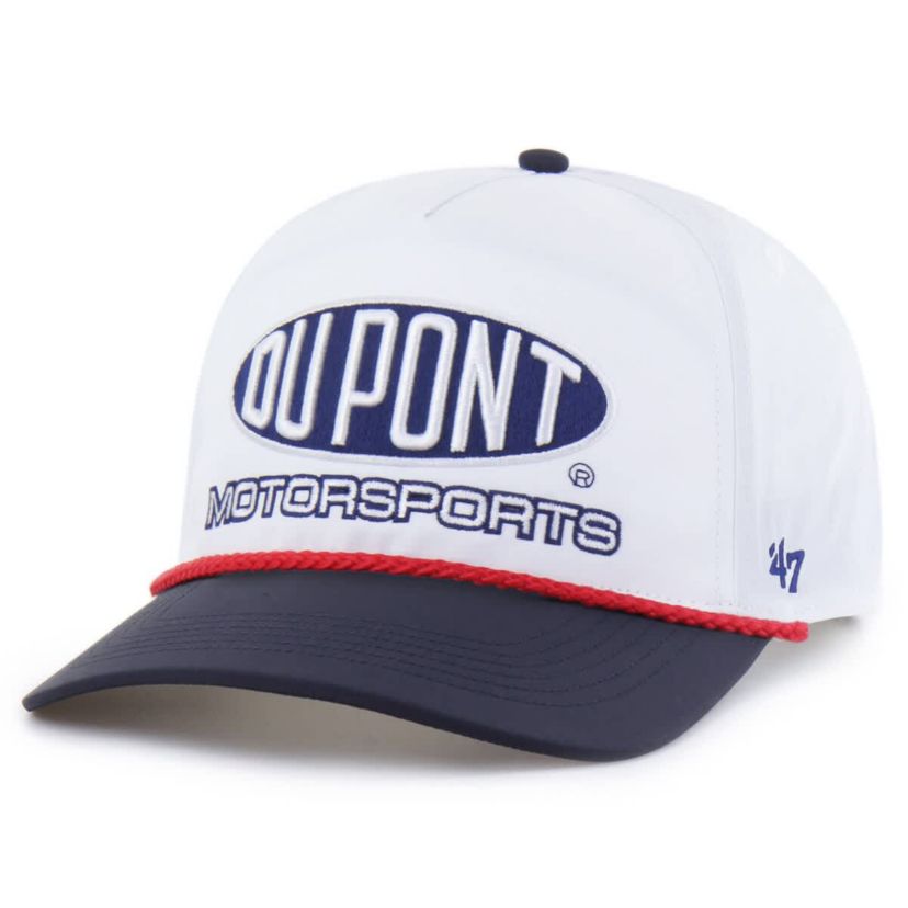 NASCAR White/Navy Jeff Gordon brrr° DuPont Rope Hitch Adjustable Hat