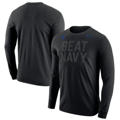 Men's NCAA Nike Air Force Falcons APLS Fighting Falcon Collection Rivalry Long Sleeve T-Shirt, Black, 2XL