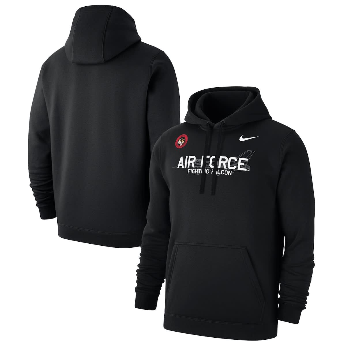 NCAA Nike Air Force Falcons APLS Fighting Falcon Collection Club Fleece Hoodie