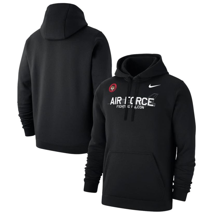 NCAA Nike Air Force Falcons APLS Fighting Falcon Collection Club Fleece Hoodie