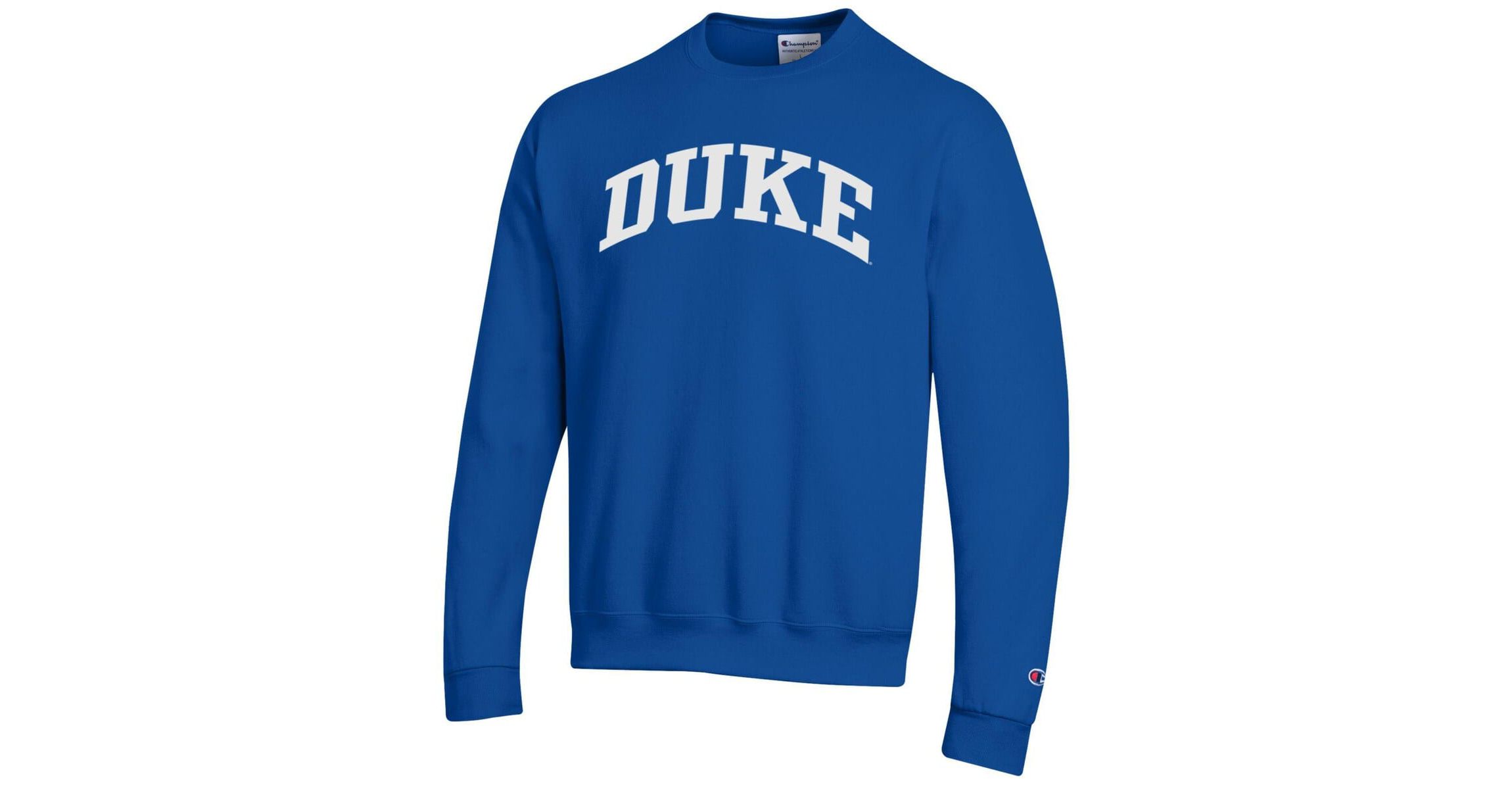 Duke Blue Devils NCAA Duke Devils Basic Arch Fleece Pullover Sweatshirt