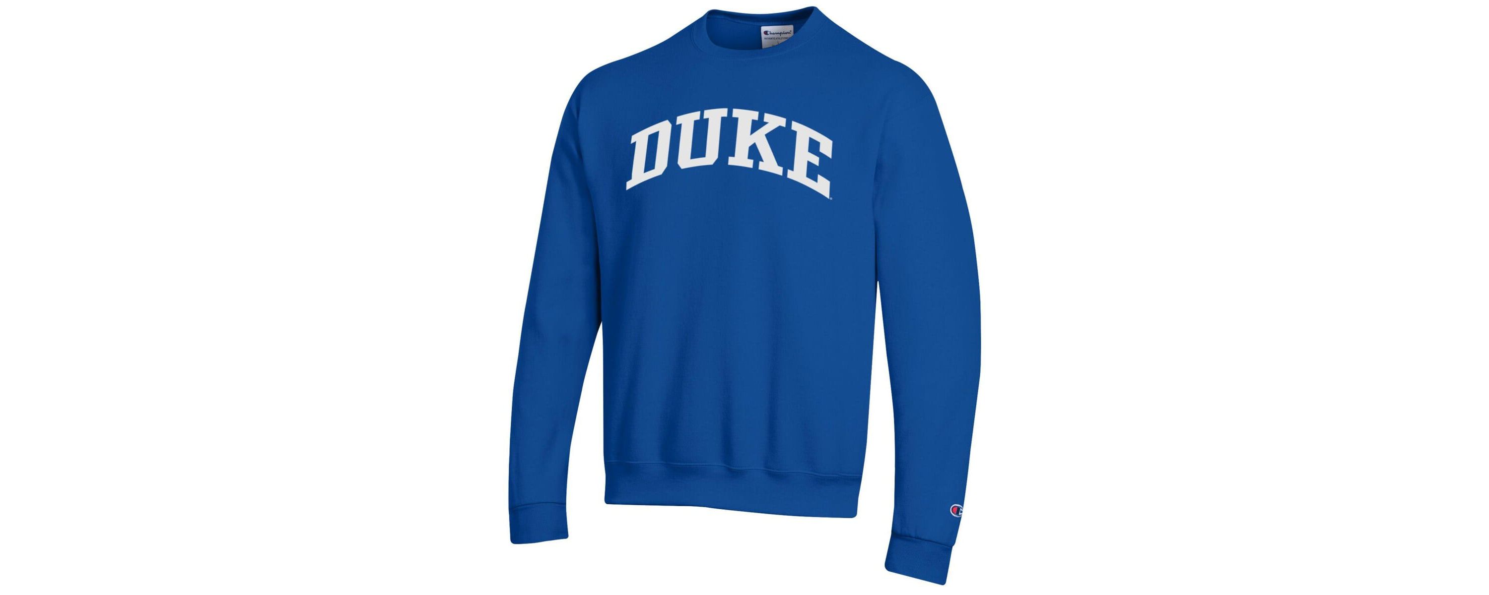 Duke Blue Devils NCAA Duke Devils Basic Arch Fleece Pullover Sweatshirt