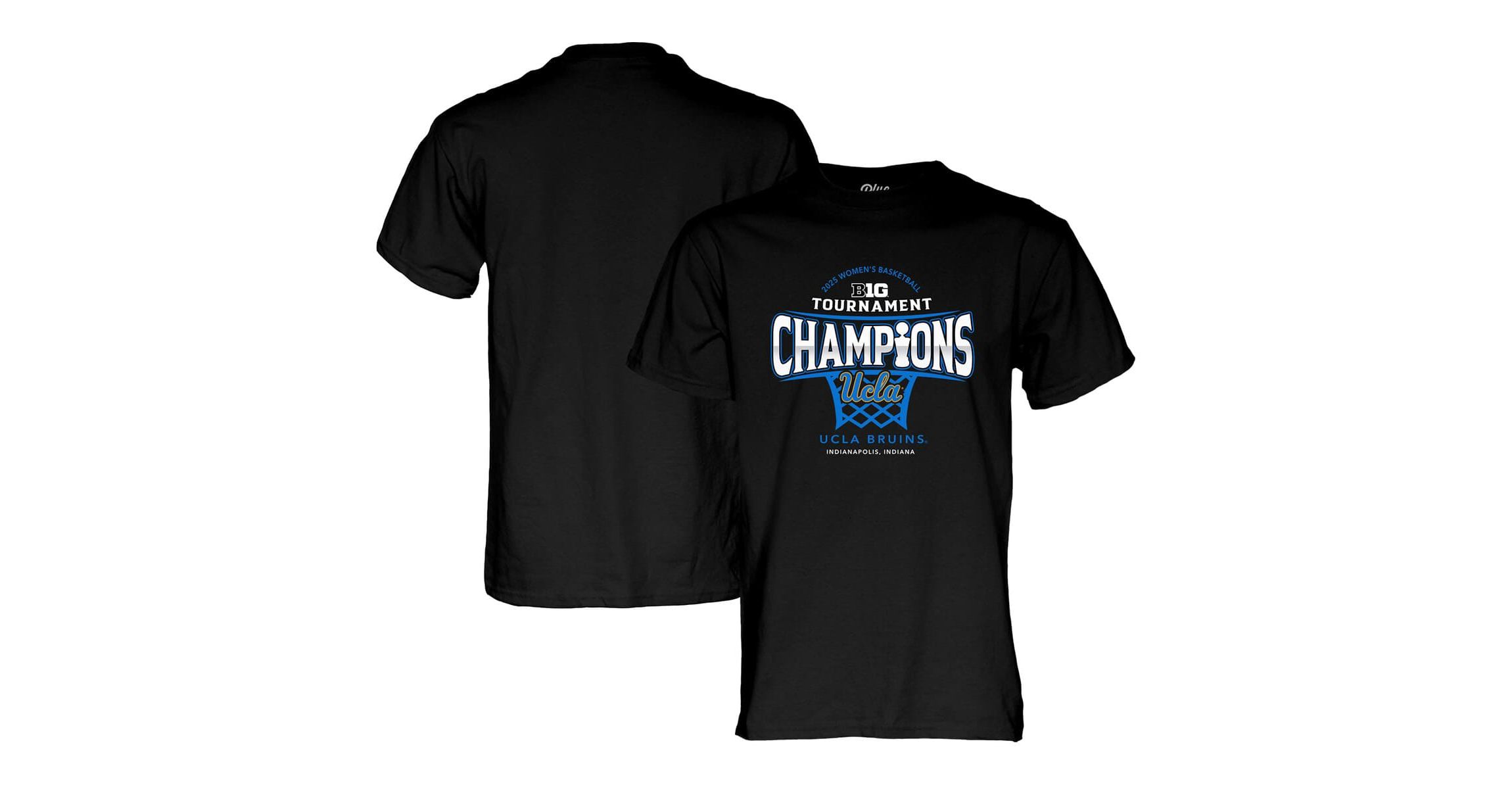 NCAA UCLA Bruins 2025 Big Ten Basketball Conference Tournament s Locker Room T-Shirt