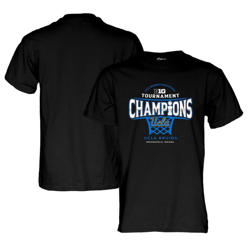 NCAA UCLA Bruins 2025 Big Ten Basketball Conference Tournament s Locker Room T-Shirt