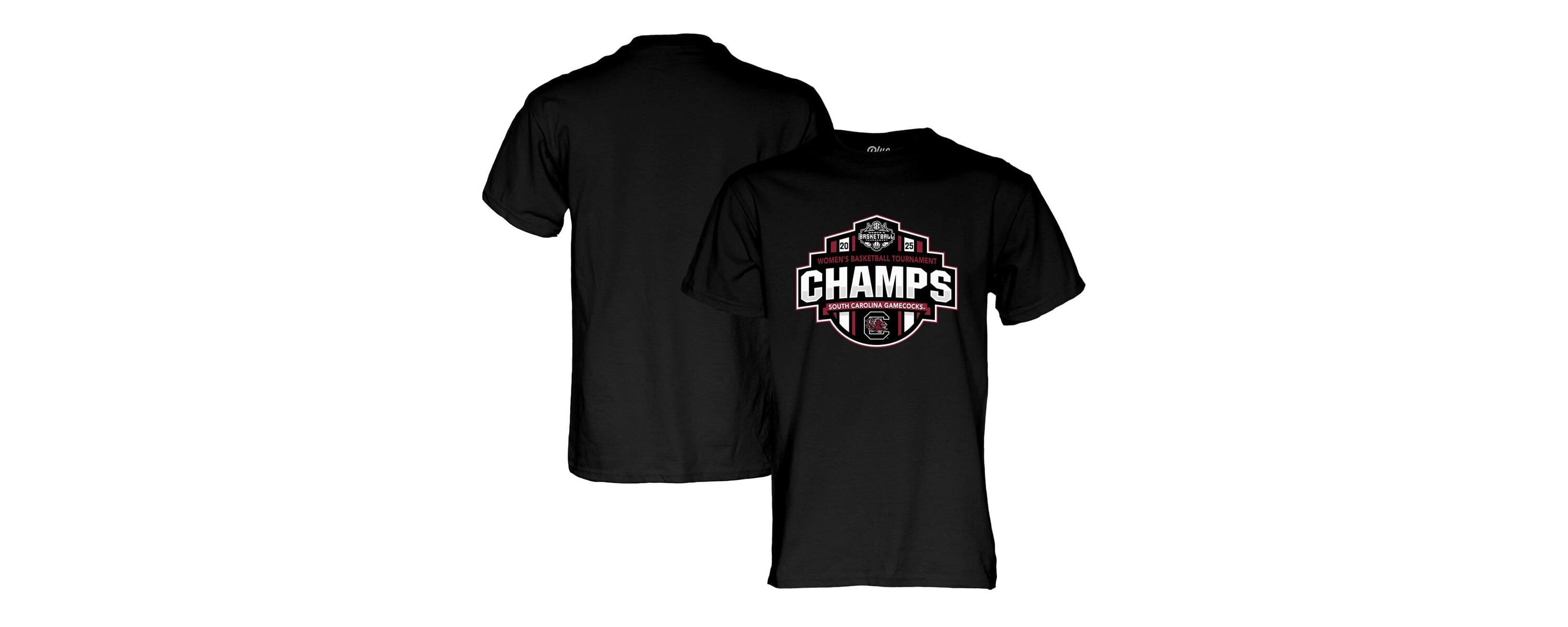 NCAA South Carolina Gamecocks 2025 SEC Basketball Conference Tournament s Locker Room T-Shirt
