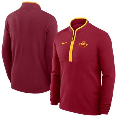 Men's NCAA Nike Iowa State Cyclones Basketball Victory Dri-FIT Half-Zip Pullover