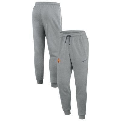 Men's NCAA Nike Heather Iowa State Cyclones Basketball Practice Dri-FIT Taper Sweatpants