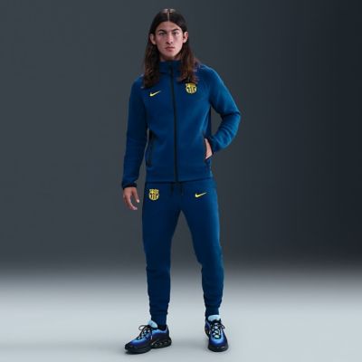 Men's La Liga Nike Barcelona Special Edition Full-Zip Tech Fleece Jacket