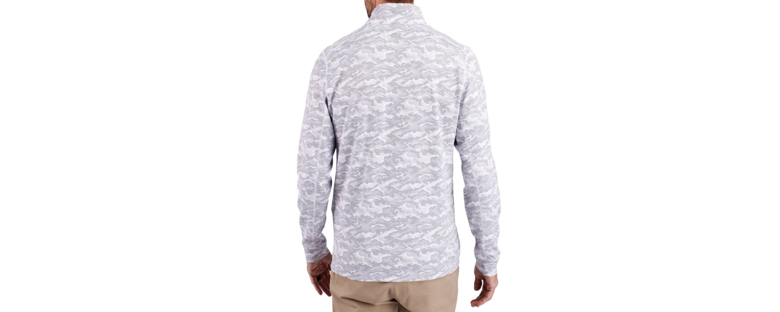 NCAA Arizona Wildcats Traverse Stretch Eco DryTec Tri-Blend Quarter-Zip Pullover