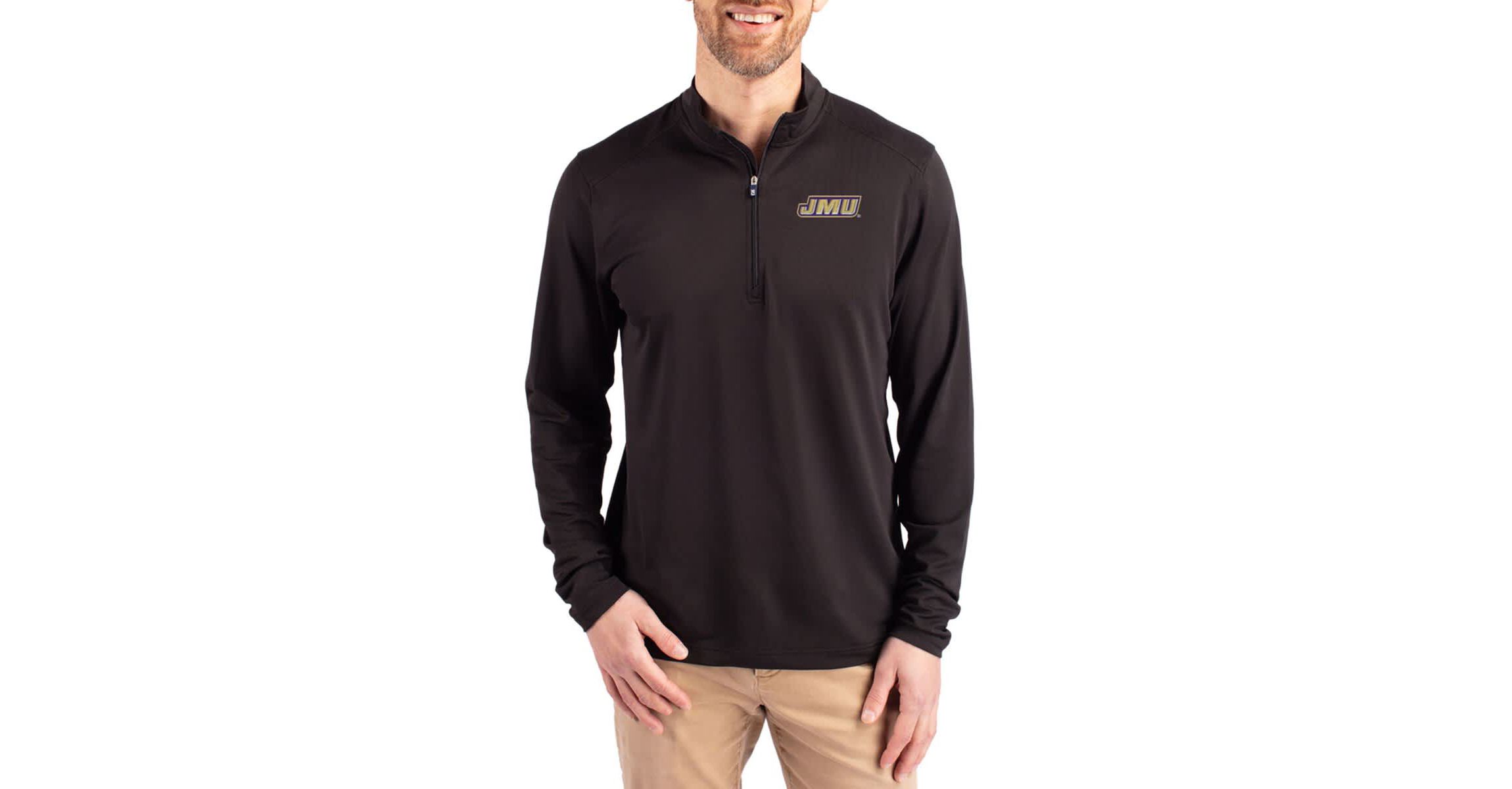 NCAA James Madison Dukes Virtue DryTec Quarter-Zip Pullover
