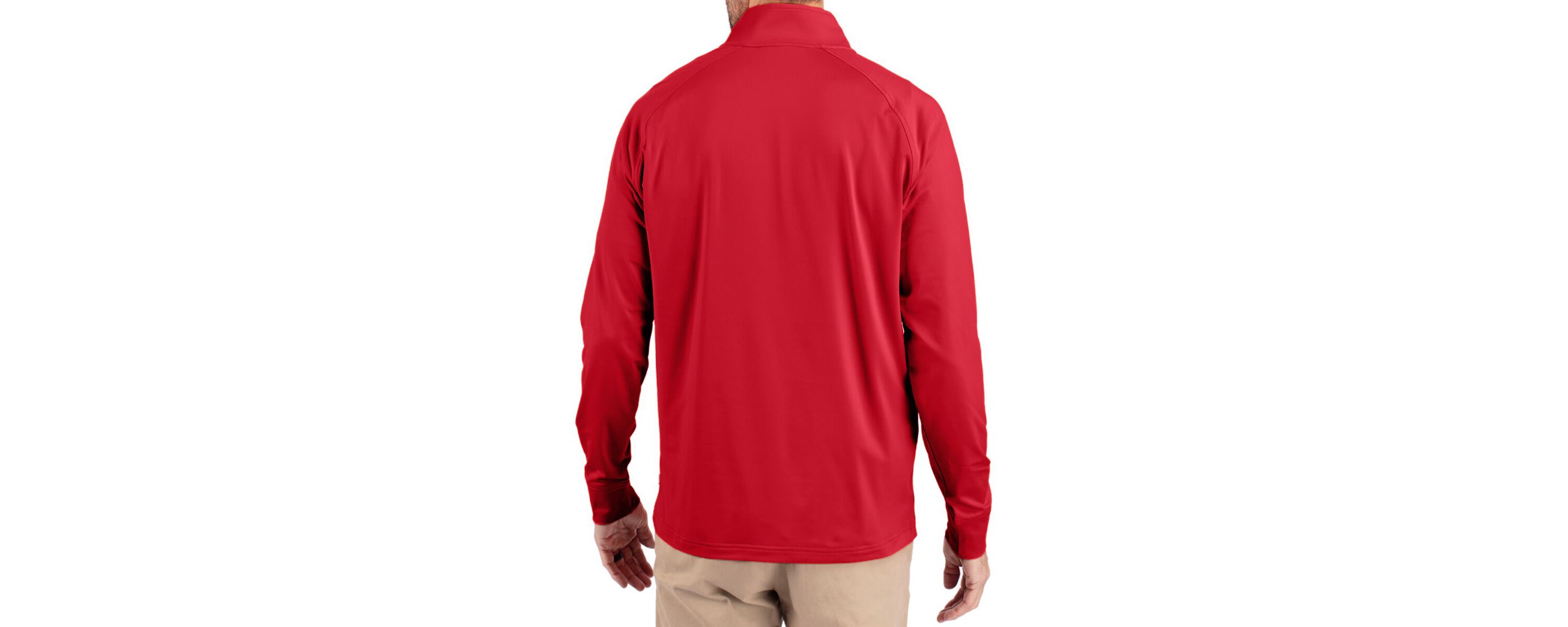 St. Johns Red Storm NCAA St. Johns Storm Adapt Eco Knit Stretch Recycled Quarter-Zip Pullover