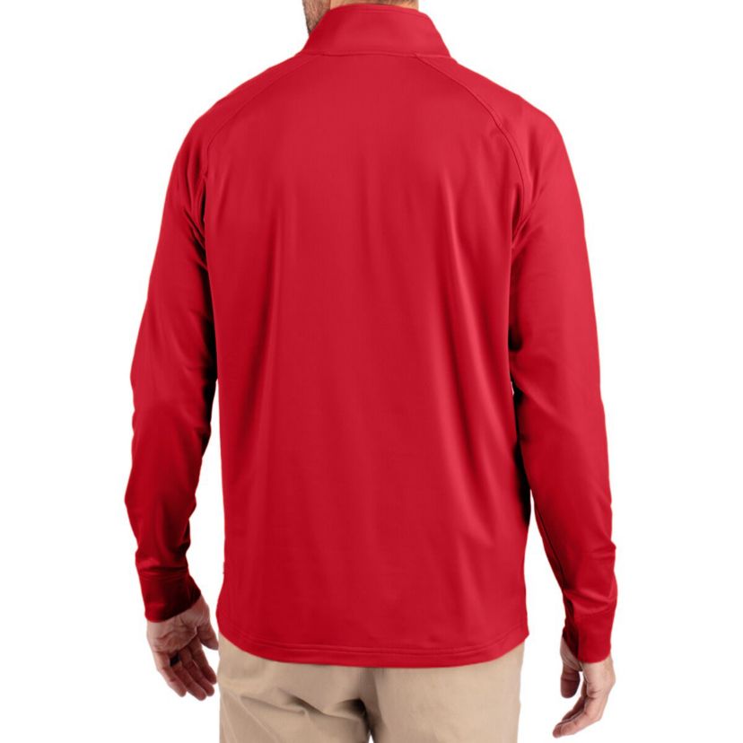 St. Johns Red Storm NCAA St. Johns Storm Adapt Eco Knit Stretch Recycled Quarter-Zip Pullover