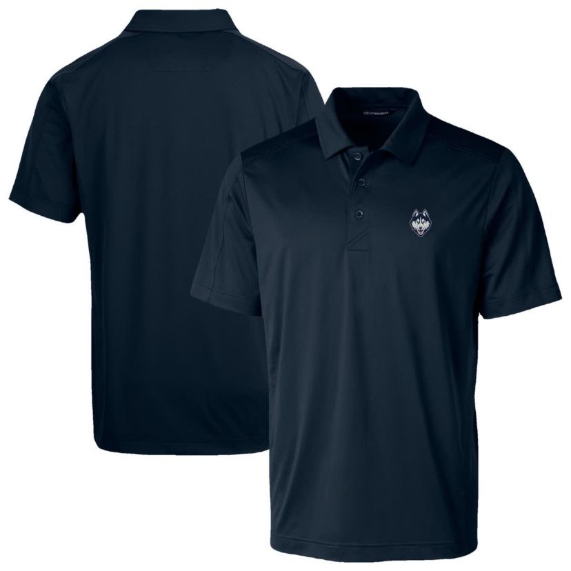 Connecticut Huskies NCAA UConn Huskies Prospect Eco Textured Stretch Recycled Polo