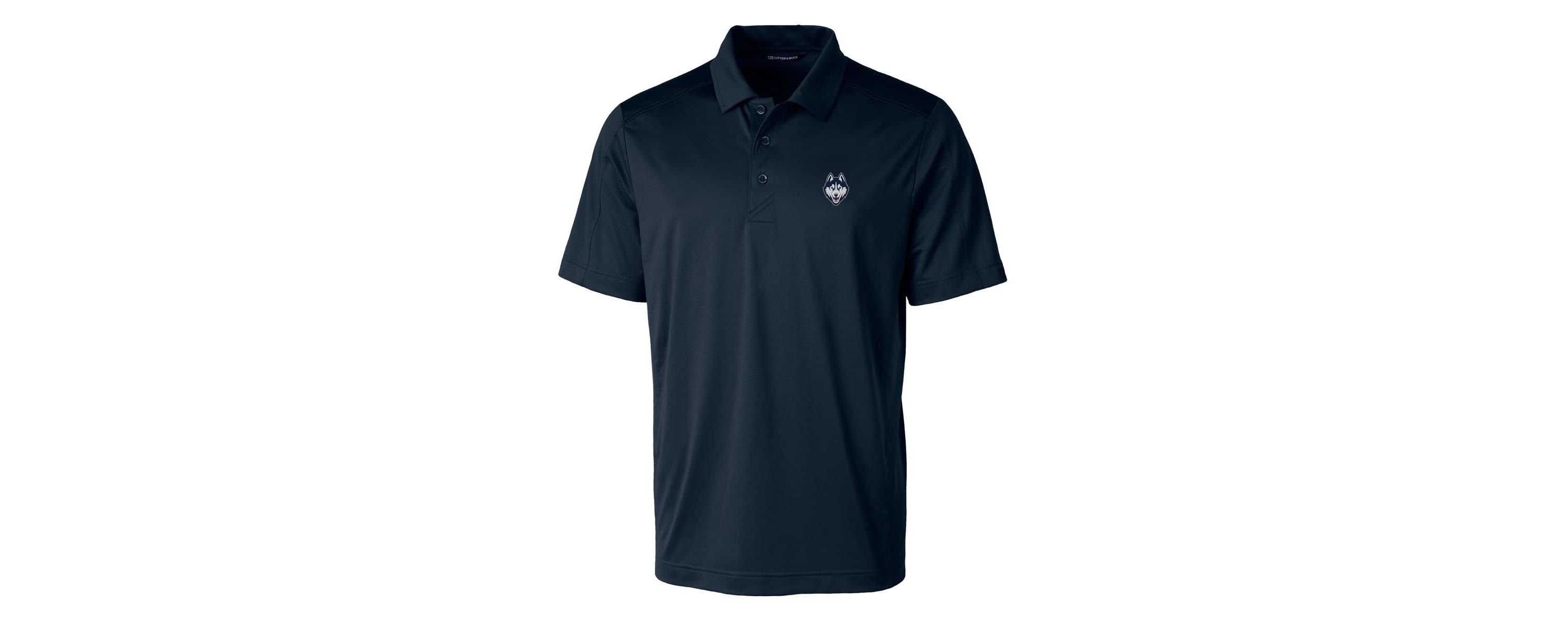 Connecticut Huskies NCAA UConn Huskies Prospect Eco Textured Stretch Recycled Polo