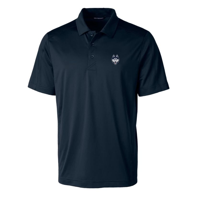 Connecticut Huskies NCAA UConn Huskies Prospect Eco Textured Stretch Recycled Polo