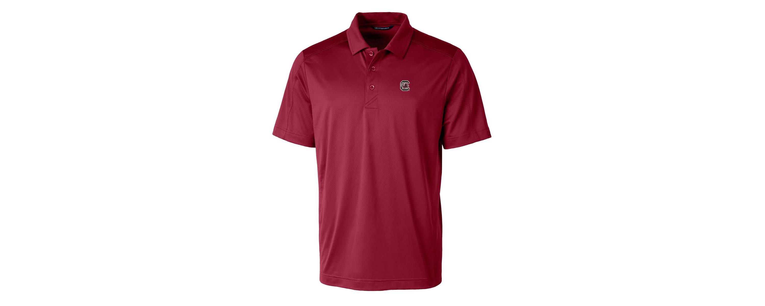 NCAA South Carolina Gamecocks Prospect Eco Textured Stretch Recycled Polo