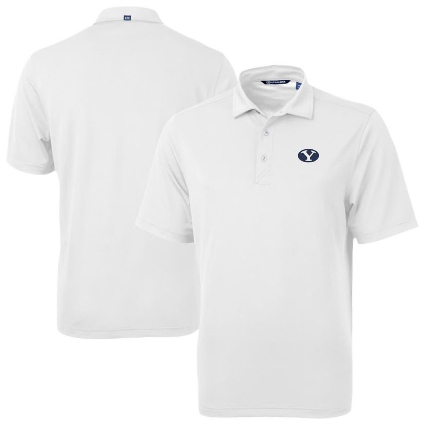 NCAA BYU Cougars Virtue Eco Pique Recycled Polo