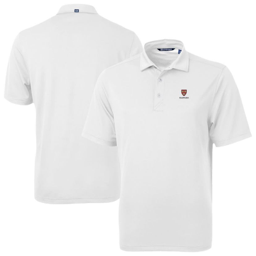 Harvard Crimson NCAA Harvard Virtue Eco Pique Recycled Polo