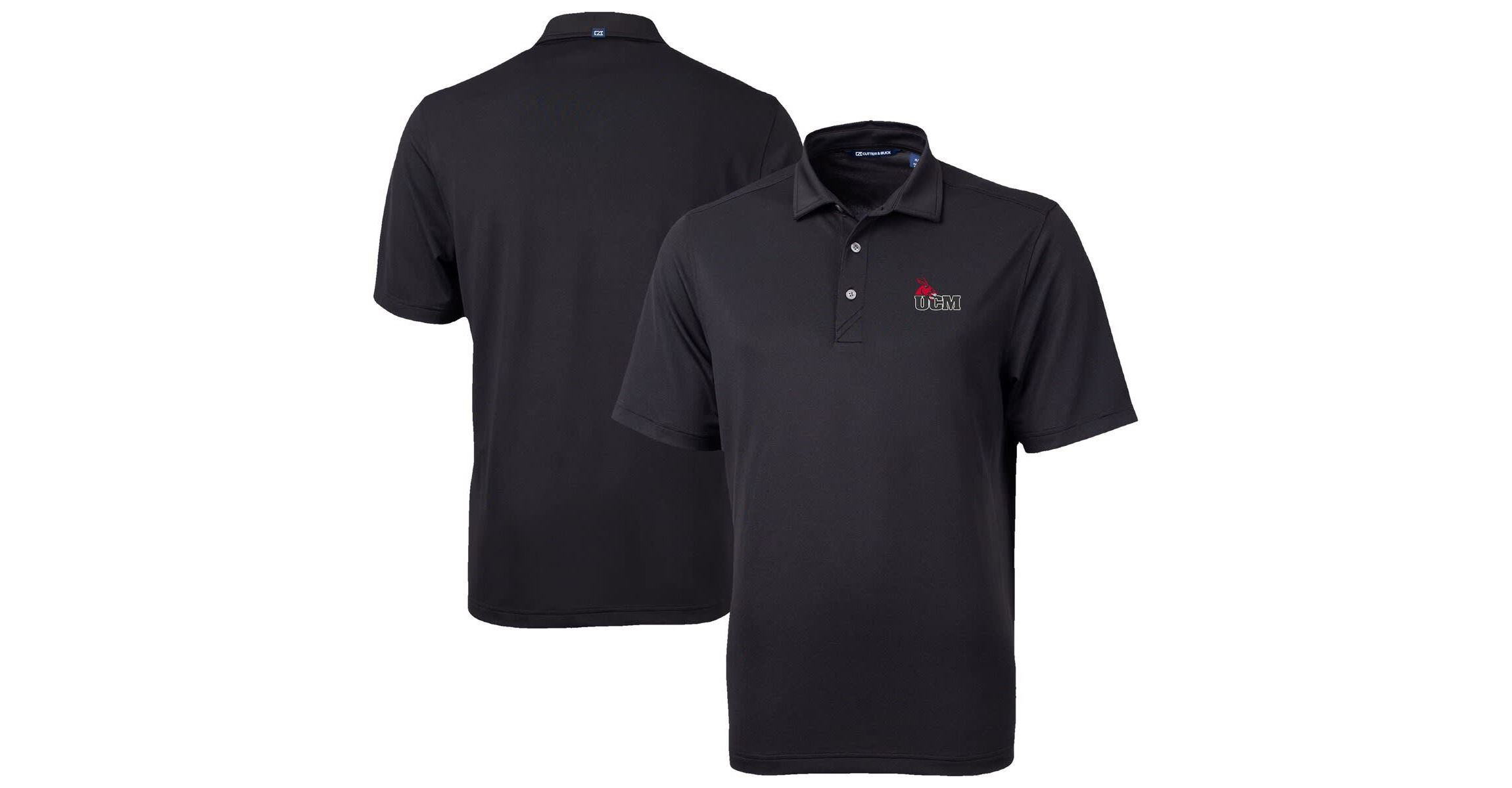 NCAA Central Missouri Mules Virtue Eco Pique Recycled Polo