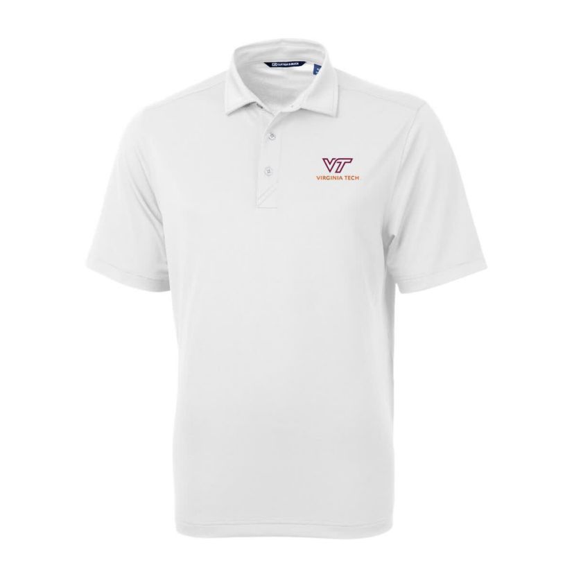 NCAA Virginia Tech Hokies Virtue Eco Pique Recycled Polo