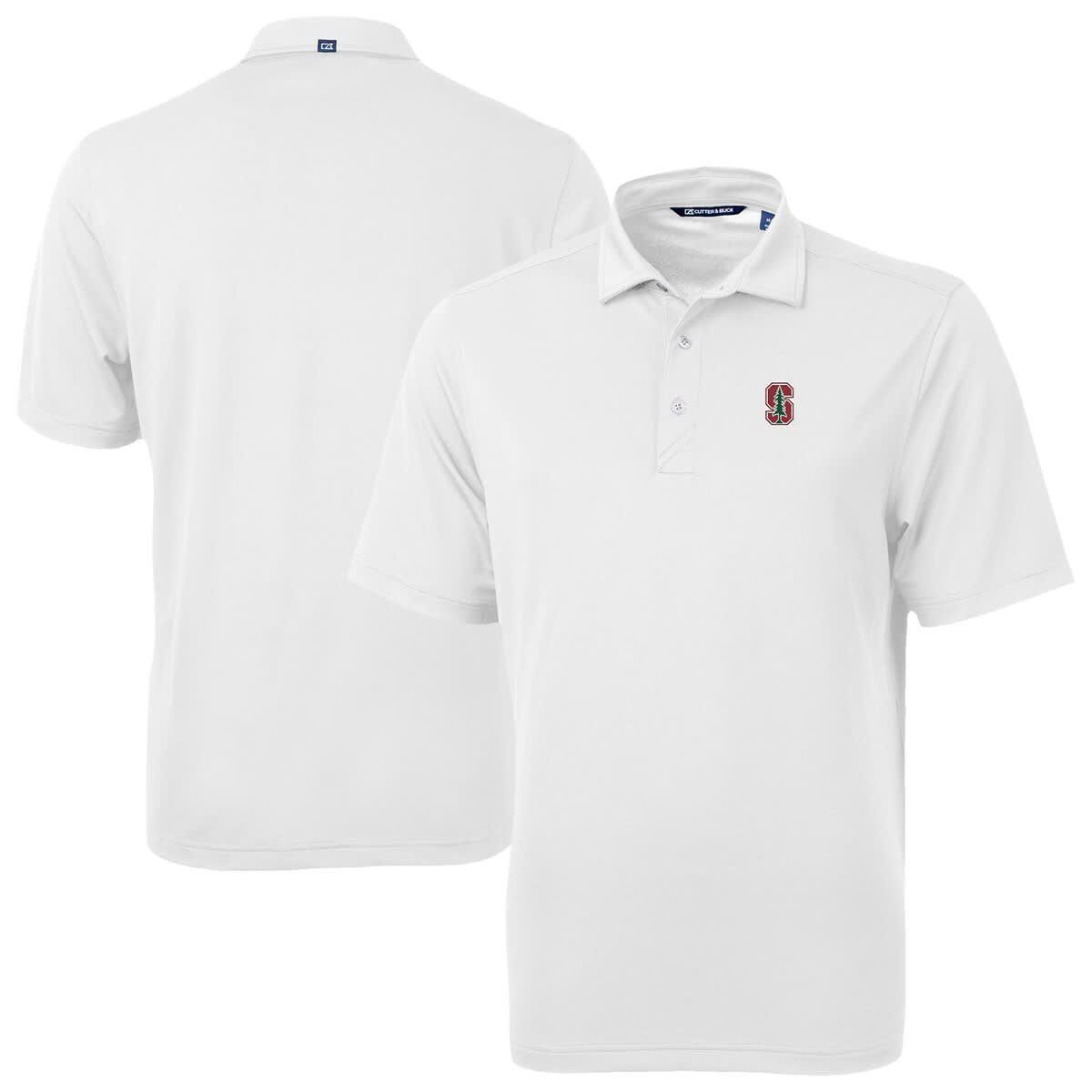 Stanford Cardinal NCAA Stanford Virtue Eco Pique Recycled Polo