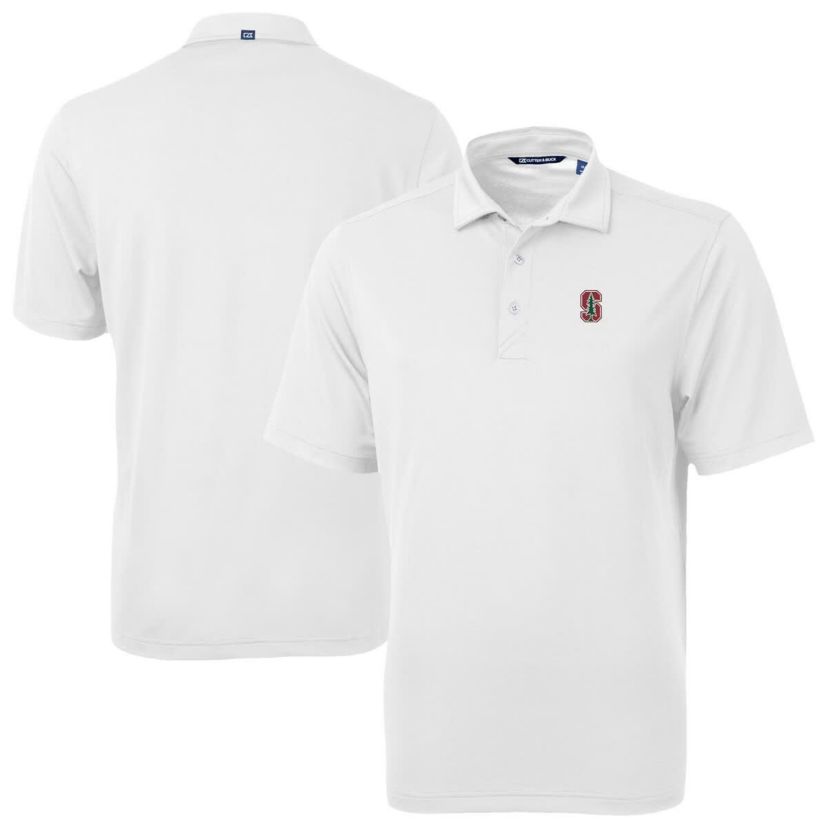 Stanford Cardinal NCAA Stanford Virtue Eco Pique Recycled Polo