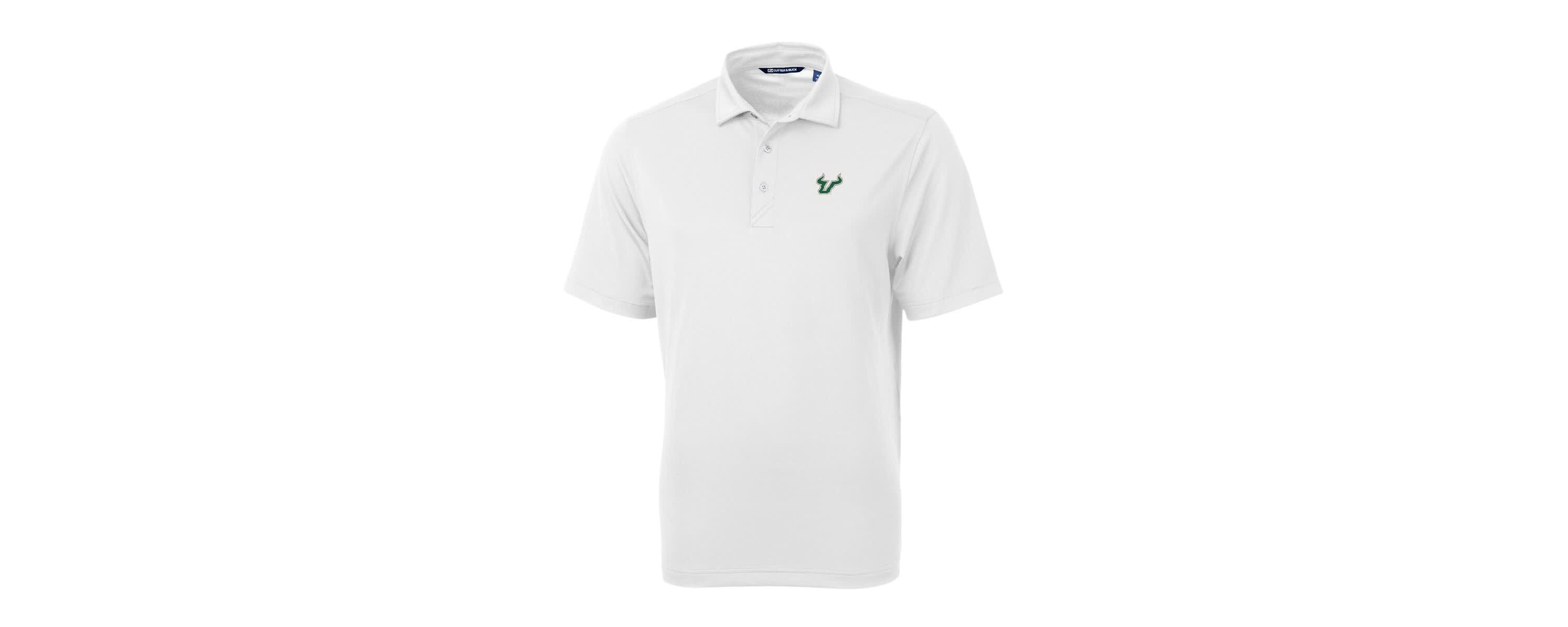NCAA South Florida Bulls Virtue Eco Pique Recycled Polo