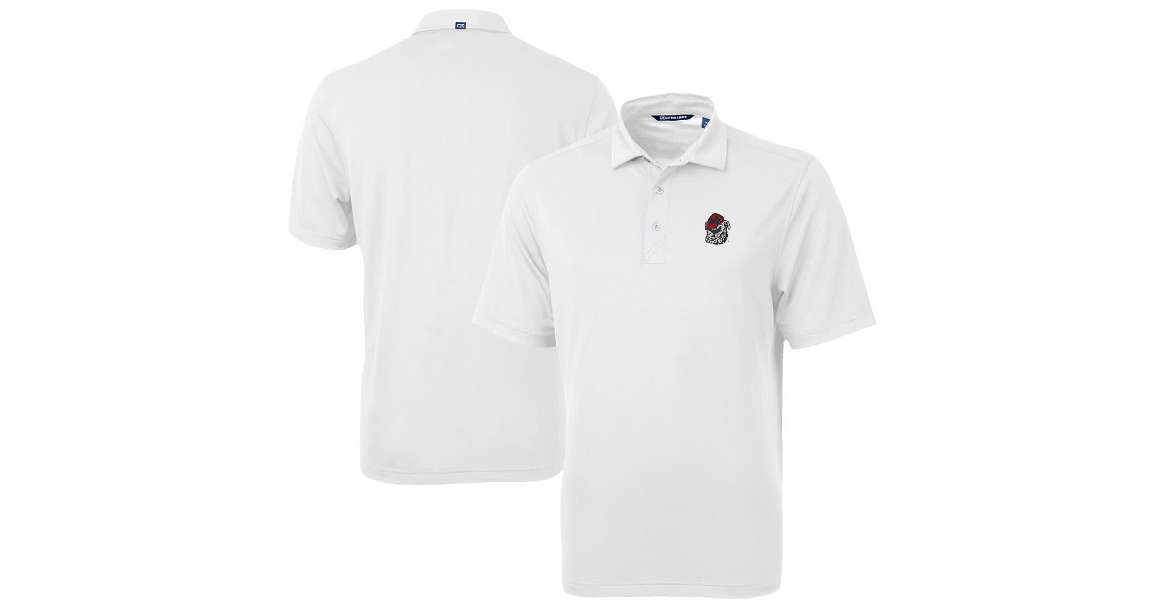 NCAA Georgia Bulldogs Virtue Eco Pique Recycled Polo