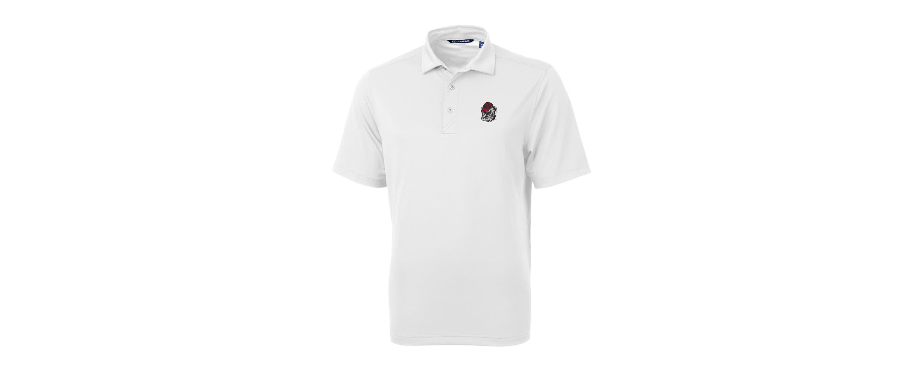 NCAA Georgia Bulldogs Virtue Eco Pique Recycled Polo