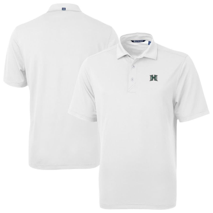 NCAA Hawaii Rainbow Warriors Virtue Eco Pique Recycled Polo